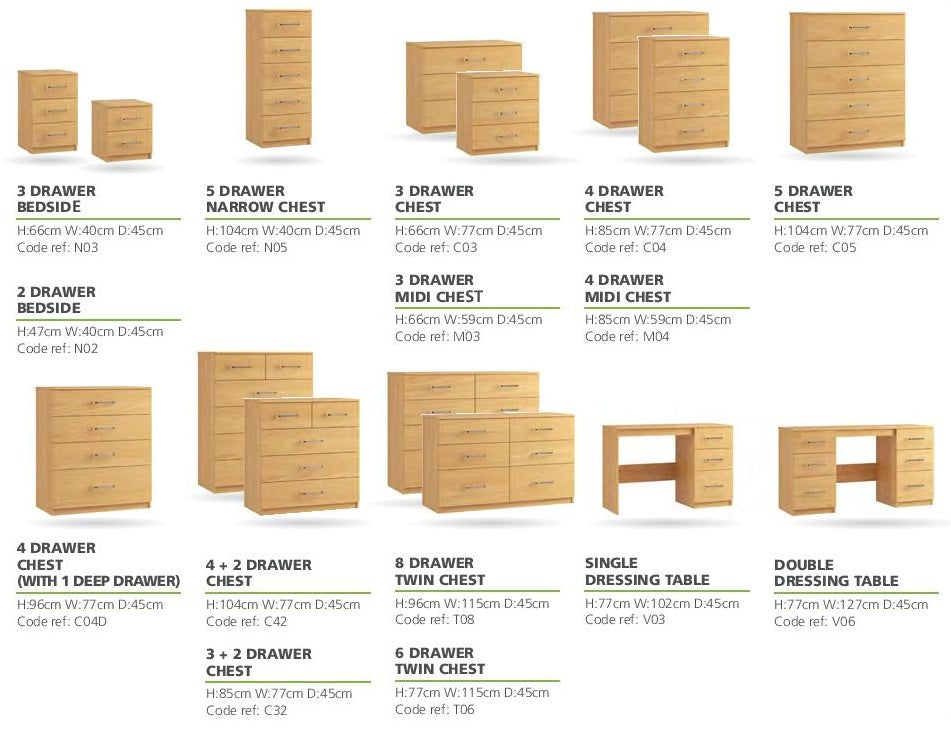 Ravenna Bedroom Range