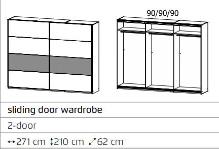 Malva Sliding Wardrobes