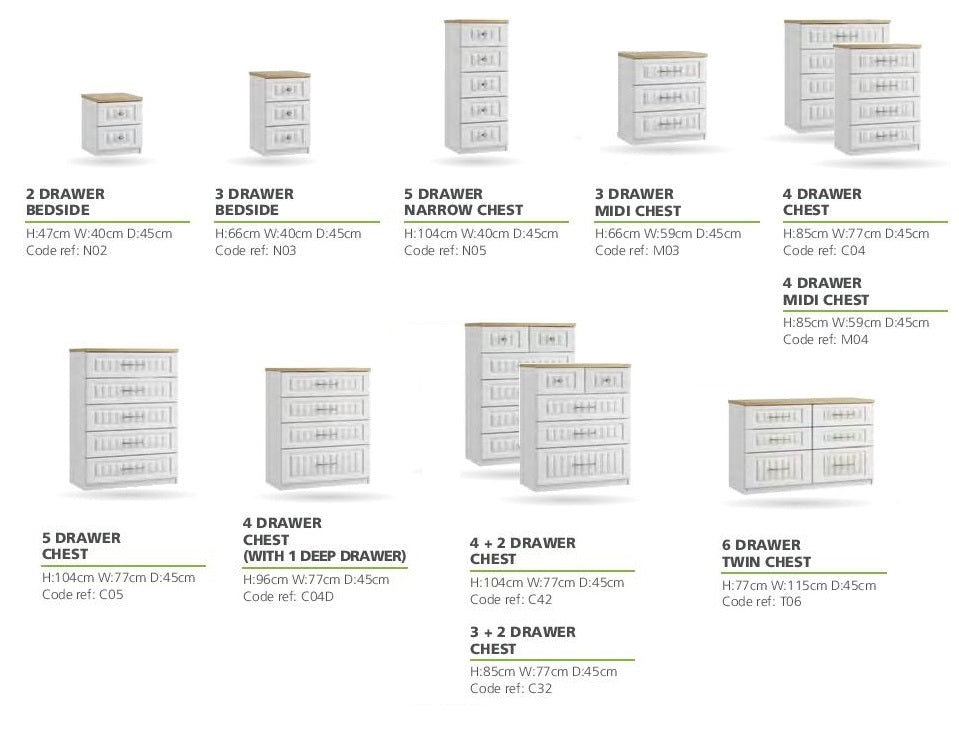 Portofino Bedroom Range